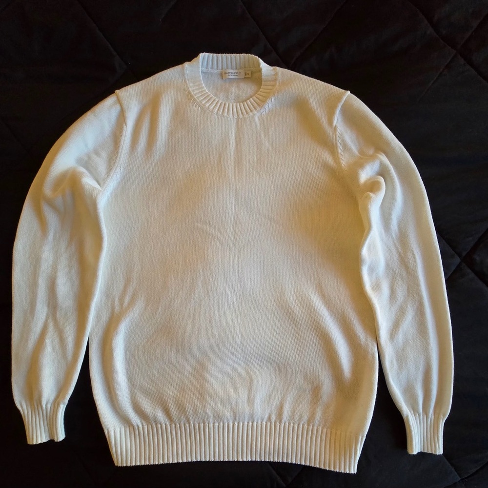 Suitsupply White Crewneck